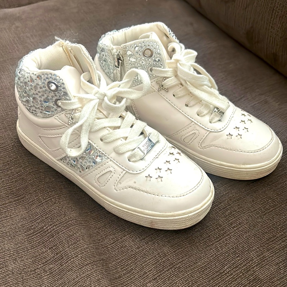 3 for $15 - Bundle 3 items and save - 
Girls high top sneakers Size 12.5